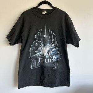 Star Wars Y2K Jedi T-Shirt Size Medium Worn Good Condition